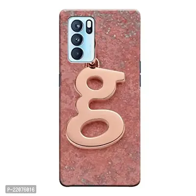 Dugvio? Printed Designer Back Cover Case for Oppo Reno 6 Pro (5G) - G Name Alphabet-thumb0