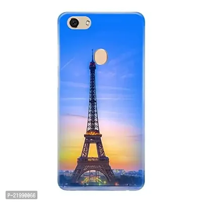 Dugvio? Printed Designer Back Cover Case for Oppo A5 - Eiffect Tower-thumb0