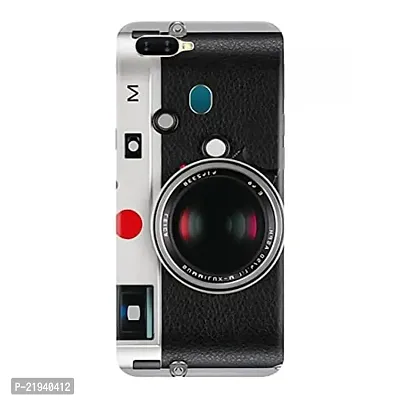 Dugvio? Polycarbonate Printed Hard Back Case Cover for Oppo F9 Pro (Vintage Camera Art)