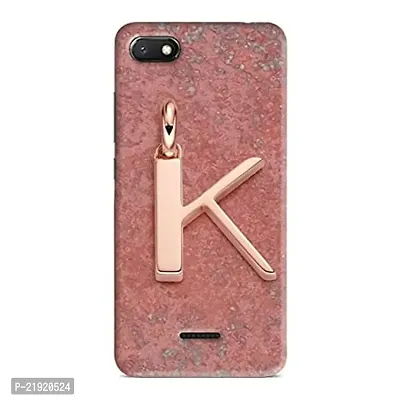 Dugvio? Polycarbonate Printed Hard Back Case Cover for Xiaomi Redmi 6A (K Name Alphabet)