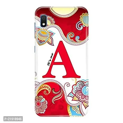 Dugvio? Polycarbonate Printed Hard Back Case Cover for Samsung Galaxy M01 Core/Samsung M01 Core (Its Me A Alphabet)