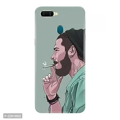 Dugvio? Printed Designer Hard Back Case Cover for Oppo A7 / Oppo A12 / Oppo A5S (Stylish boy)