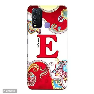 Dugvio? Printed Designer Hard Back Case Cover for Vivo Y50 (Its Me E Alphabet)