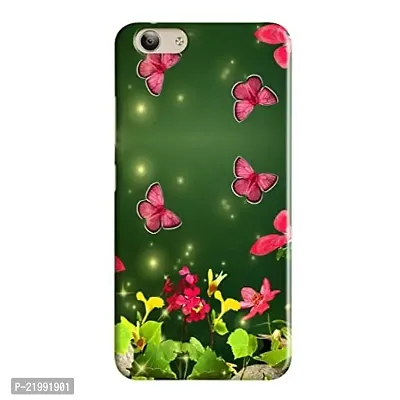 Dugvio? Printed Designer Back Cover Case for Oppo F1S - Pink Butterfly Design Art