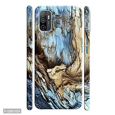 Dugvio? Printed Designer Hard Back Case Cover for Oppo A53 / Oppo A33 (Marble Effect)-thumb0