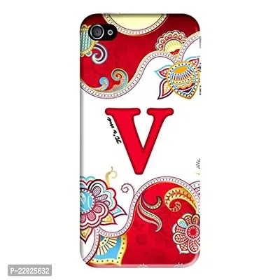 Dugvio? Printed Designer Hard Back Case Cover for iPhone 5 / iPhone 5S (Its Me V Alphabet)
