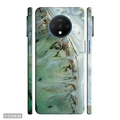 Dugvio? Polycarbonate Printed Hard Back Case Cover for OnePlus 7T (Marble Sky)-thumb0