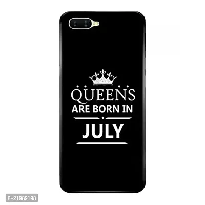 Dugvio? Printed Designer Back Cover Case for Oppo K1 - Queens are Born in July
