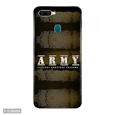 Dugvio? Printed Designer Back Cover Case for Oppo F9 - Army Quotes