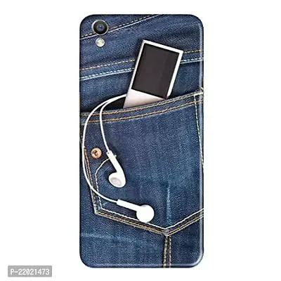 Dugvio? Printed Designer Hard Back Case Cover for Oppo F1 Plus (Pocket Jeans Art)