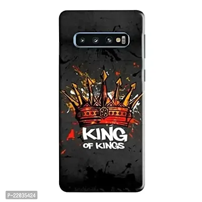 Dugvio? Printed Designer Matt Finish Hard Back Case Cover for Samsung Galaxy S10 / Samsung S10 (King of Kings)-thumb0