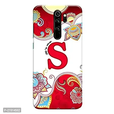 Dugvio? Polycarbonate Printed Hard Back Case Cover for Xiaomi Redmi Note 8 Pro (Its Me S Alphabet)