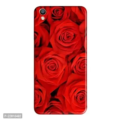 Dugvio? Printed Designer Hard Back Case Cover for Oppo A37 (Red Rose Flowers)