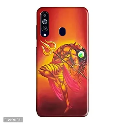 Dugvio? Printed Designer Hard Back Case Cover for Samsung Galaxy M40 / Samsung M40 / SM-M405G/DS (Lord Shiva Angry Shiva)-thumb0