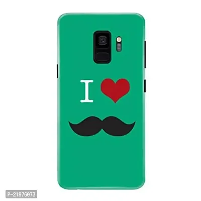 Dugvio? Printed Designer Back Case Cover for Samsung Galaxy S9 / Samsung S9 / G960F (I Love Mustache)