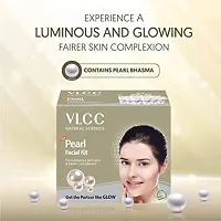 VLCC Pearl Facial Kit for Luminous Skin and A Fairer Complexion (60gm) (60 g)-thumb1