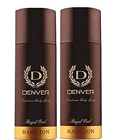 Denver Royal Oud Deodorant Spray for Men (150 ml ) - Pack of 2