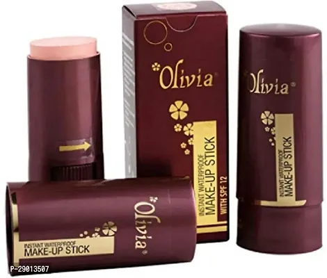 Olivia Waterproof Make Up Stick Concealer, 01 Rachelle, 15g - Pack of 2_OSTK-264-thumb0