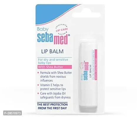 Sebamed Lip Balm Butter Natural Butterm Natural, caprylic, capric, succinic triglyceride (Pack of: 1, 4.8 g)-thumb0