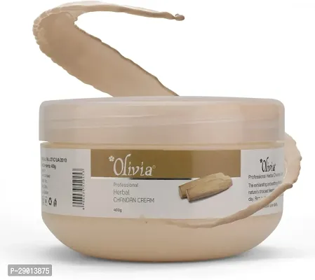 Olivia Herbal Chandan Facial Massage Cream (400 g)-thumb2