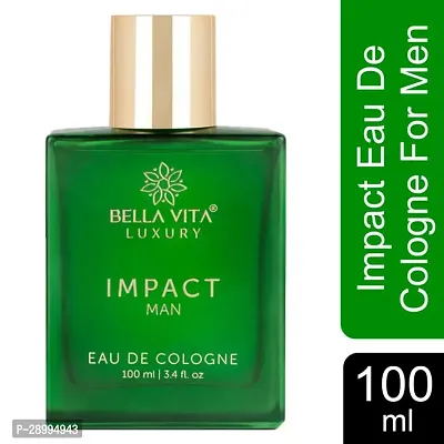 Organic Impact Eau De Cologne For Men, 100Ml