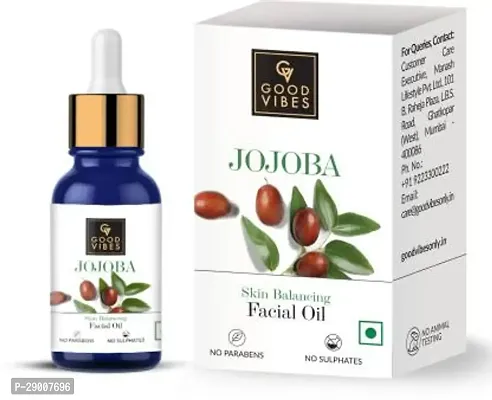 GOOD VIBES Jojoba Skin Balancing Facial Oil (10 ml)-thumb0