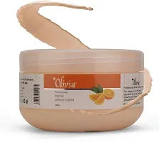 Olivia Herbal Orange Facial Massage Cream - For a Smoothing Glow (400 g)-thumb1