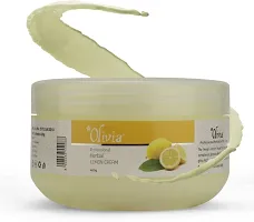 Olivia Herbal Lemon Facial Massage Cream - For a Smoothing Glow (400 g)-thumb1