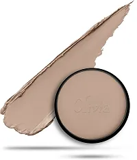 Olivia 100% Waterproof Pan Cake Makeup Concealer, Shade No.25 (Natural Beige, 25 g) - Pack of 2_O-8C51-thumb1