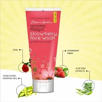 Aroma Magic Strawberry pack of 2  Face Wash (200 ml)-thumb2