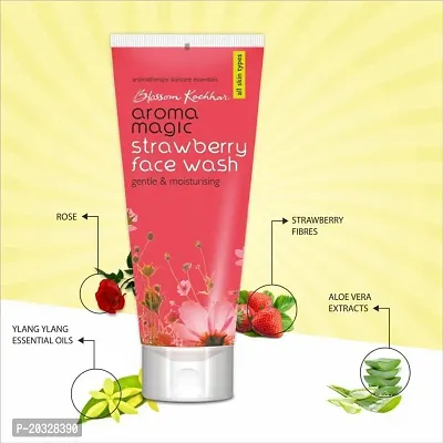 Aroma Magic Strawberry pack of 2  Face Wash (200 ml)-thumb3