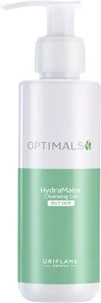 Oriflame Optimals Hydra Matte Cleansing Gel Oily  Optimals Clear White Lightening Toner (2 Items in the set)-thumb2