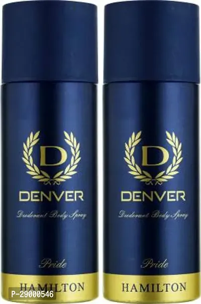 Denver Pride Combo Body Spray Deodorant Spray-For Men 330 Ml, Pack Of 2-thumb0