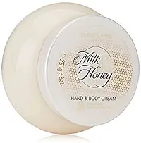 Oriflame Sweden Milk  Honey Gold nourishing Hand  Body Cream, 250 ml (250 ml)-thumb1