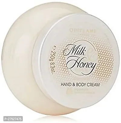 Oriflame Sweden Milk  Honey Gold nourishing Hand  Body Cream, 250 ml (250 ml)-thumb2