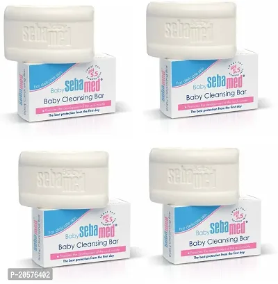 Sebamed Baby Soap Bar Combo of 4 pcs (100*4) (4 x 25 g)-thumb0