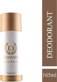 Denver 1 Hamilton And 1 Imperial Deo Deodorant Spray-For Men Women 330 Ml, Pack Of 2-thumb2