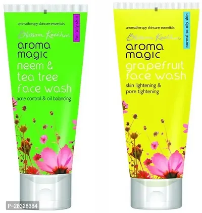 Aroma Magic Neem  Tea Tree,Grapefruit Combo Face Wash (200 ml)-thumb0