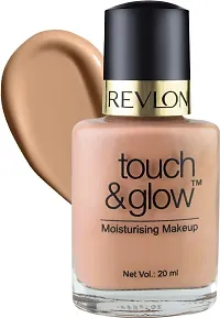 Revlon Touch  Glow Moisturizing Liquid Foundation (Natural Mist, 20 ml)-thumb1