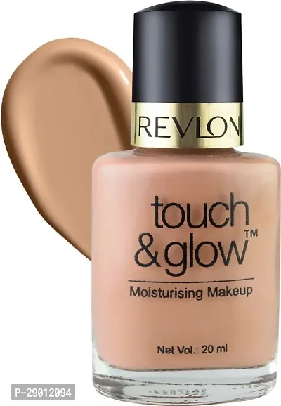 Revlon Touch  Glow Moisturizing Liquid Foundation (Natural Mist, 20 ml)-thumb2