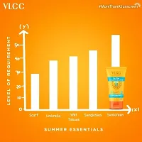 VLCC De Tan Premium Sunscreen Gel Cream SPF 50 Combo Pack of 4 (100gm X 4) - SPF 50 PA+++ (400 g)-thumb3