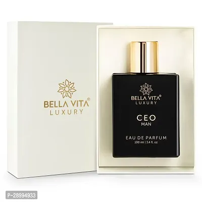 Bella Vita Organic Ceo Man Eau De Parfum | Office Wear Perfume For Men With Long Lasting Notes Of Tonka And Agarwood| Premium Fragrance For Men | 100 Ml-thumb0