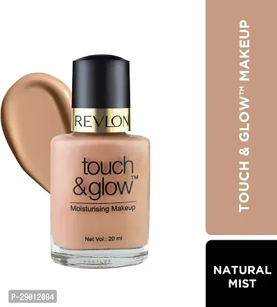 Revlon Touch  Glow Moisturizing Liquid Foundation (Natural Mist, 20 ml)