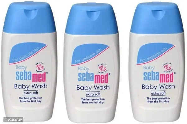 Sebamed Baby Wash Extra Soft pack 50 x 3 (3 x 50 ml)