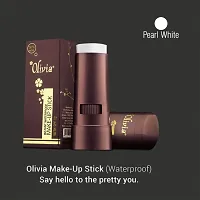 Olivia Waterproof Makeup Stick Concealer (15g) - Shade -007, Pearl White - Pack of 3_OSTK-266-thumb3