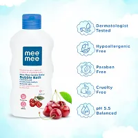 MeeMee Gentle Baby Bubble Bath And Baby Oil with Fruit Extracts (500 ml) (White)-thumb3