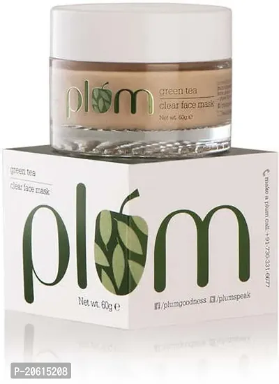 Plum Plum Green Tea Clear Face Mask (60 g)