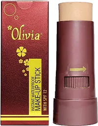 Olivia Instant Waterproof Makeup Stick Concealer, Shade 03 - Natural, 15g - Pack of 2_OSTK-251-thumb1