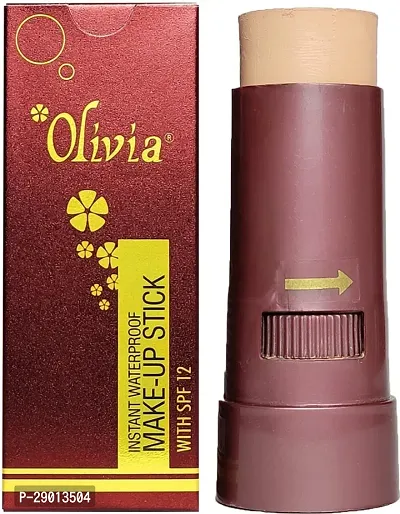 Olivia Instant Waterproof Makeup Stick Concealer, Shade 03 - Natural, 15g - Pack of 2_OSTK-251-thumb2