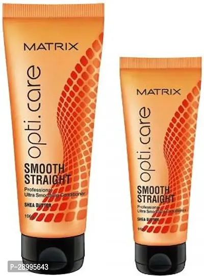 MATRIX Opti Care Straight Smoothing Professional Conditioner (196 G + 98 G)-thumb0